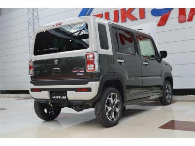 ハスラーハイブリッド Xターボ 4WD　届出済未使用車ハイブリッド4WDセーフティサポート搭載スズキコネクト対応通信機装着車全方位モニター9インチナビTVバックカメラアダプティブクルーズコントロールハイビームアシストLEDライト 660