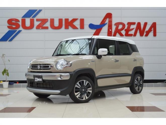 クロスビー1.0 ハイブリッド MZ 4WD　レンタアップ車ハイブリット4WDターボパドルシフトセーフティサポート搭載アダプティブクルーズコントロール横滑り防止装置アイドリングストップハイビームアシストLEDライトSDナビTVバックカメラETC 1000