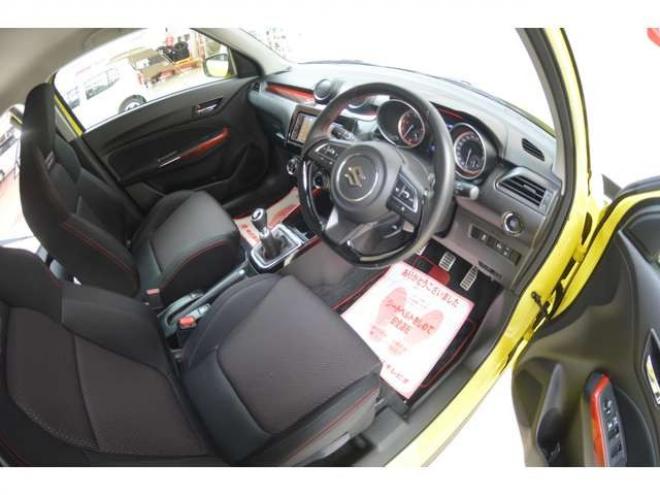 スイフトスポーツ 1.4　ワンオーナー車セーフティサポート搭載6速マニュアルFFターボデュアルセンサーブレーキサポート後退時ブレーキサポートLEDディスプレイオーディオアダプティブクルーズコントロールETCドラレコ2.0 2WD 1400