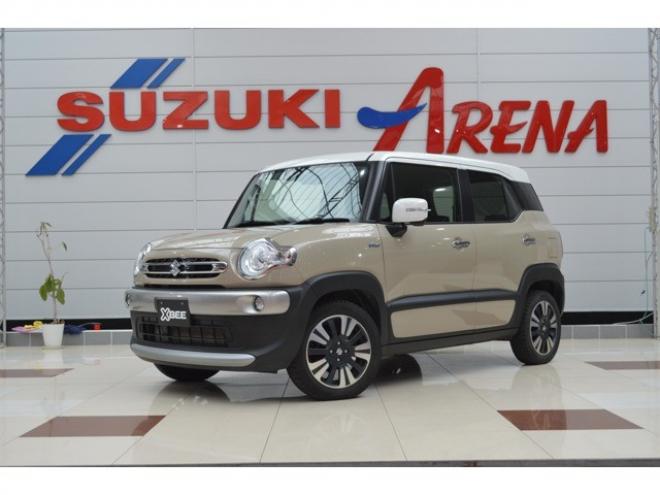 クロスビー1.0 ハイブリッド MZ 4WD　レンタアップ車ハイブリット4WDターボパドルシフトセーフティサポート搭載アダプティブクルーズコントロール横滑り防止装置アイドリングストップハイビームアシストLEDライトSDナビTVバックカメラETC 1000