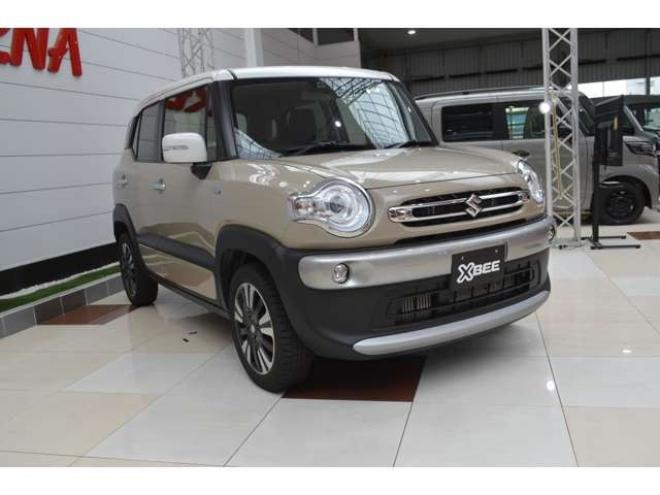 クロスビー1.0 ハイブリッド MZ 4WD　レンタアップ車ハイブリット4WDターボパドルシフトセーフティサポート搭載アダプティブクルーズコントロール横滑り防止装置アイドリングストップハイビームアシストLEDライトSDナビTVバックカメラETC 1000