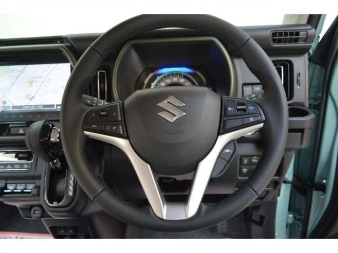 ハスラータフワイルドターボ 4WD　届出済未使用車ハイブリッド4WDセーフティサポート搭載スズキコネクト対応通信機装着車全方位モニター9インチナビTVバックカメラアダプティブクルーズコントロールハイビームアシストLEDライト 660