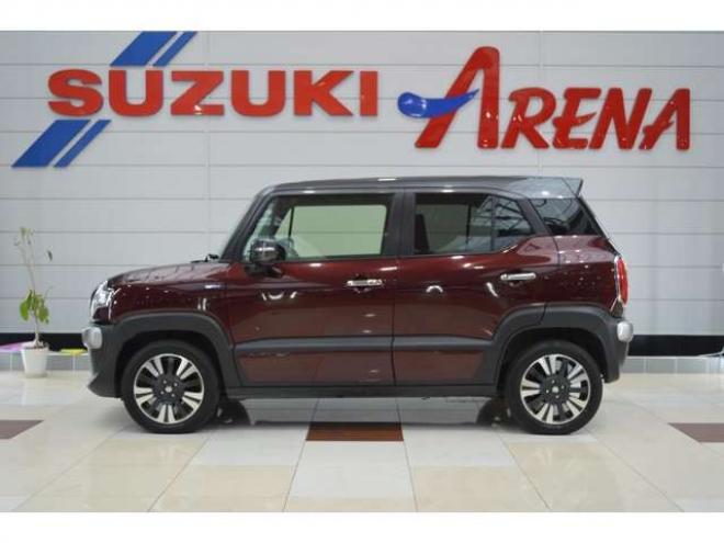 クロスビー1.0 ハイブリッド MZ 4WD　レンタアップ車ハイブリット4WDターボパドルシフトセーフティサポート搭載アダプティブクルーズコントロール横滑り防止装置アイドリングストップハイビームアシストLEDライトSDナビTVバックカメラETC 1000