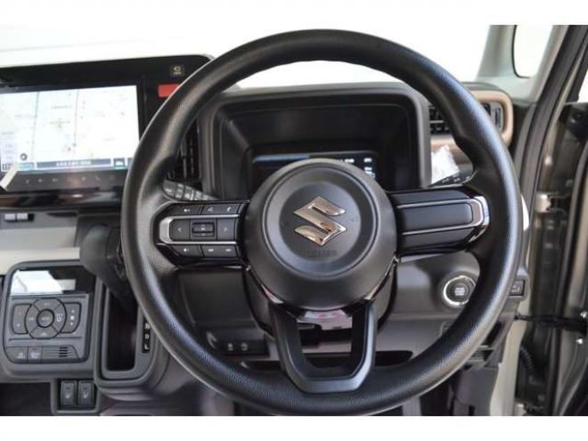 スペーシアハイブリッド X 4WD　全方位モニタ-ナビセーフティSコネクト対応ハイブリット4WDセーフティサポート搭載アイドリングストップ横滑り防止装置ハイビームアシストLEDライト両側オートスライドドアパーキングセンサー 登録済未使用車 660