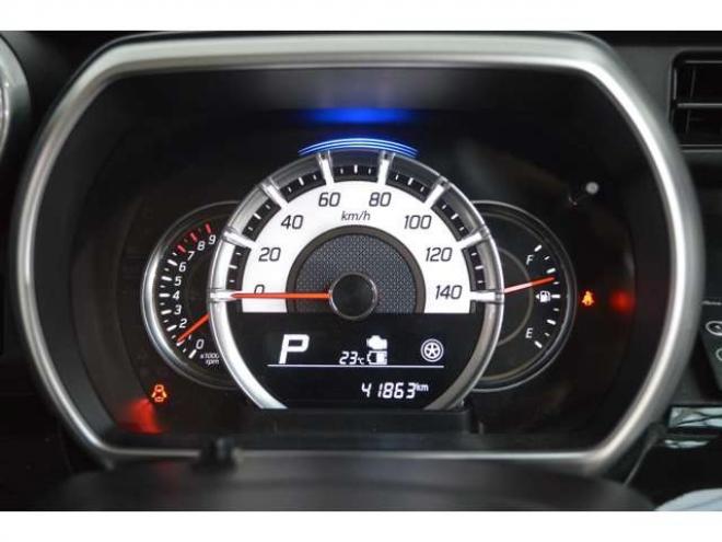 スペーシアカスタム ハイブリッド XSターボ 4WD　ワンオーナー車ハイブリッド4WDターボセーフティサポート搭載デュアルカメラブレーキサポート後退時ブレーキサポート両側オートスライドドア全方位モニター付8インチナビTVバックカメラアダプティブクルコンLED 660