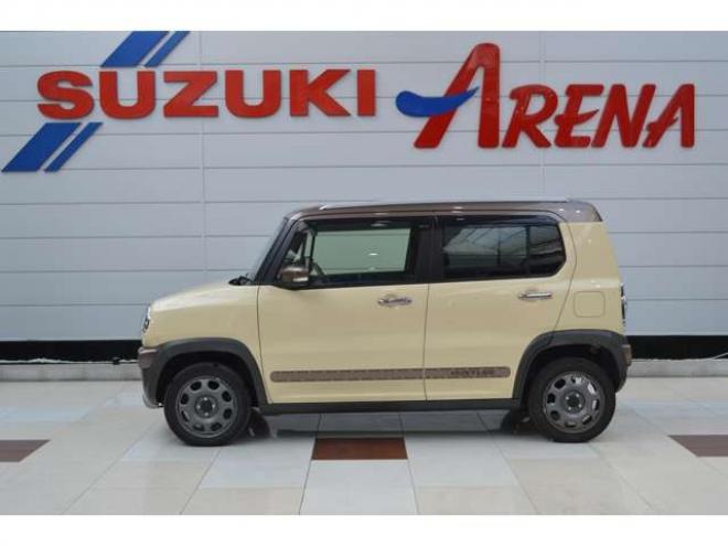 ハスラーワンダラー 4WD　ワンオーナー特別仕様4WDセーフティサポート搭載アイドリングストップ横滑り防止装置LEDライトシートヒーターCDウインカーミラーヒーター 660