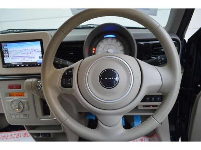 ラパンモード 4WD　4WDワンオーナー特別仕様車エネチャージアイドリングストップレーダーブレーキサポート誤発信抑制機能SDナビTVバックカメラLEDライトETCドライブレコーダー 660