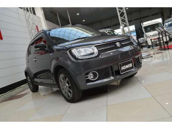 イグニス1.2 Fリミテッド 4WD　ワンオーナー特別仕様車ハイブリット4WDセーフティサポート搭載アイドリングストップ横滑り防止装置パドルシフト7インチワイドナビTVバックカメラLEDライトクルーズコントロール 1200