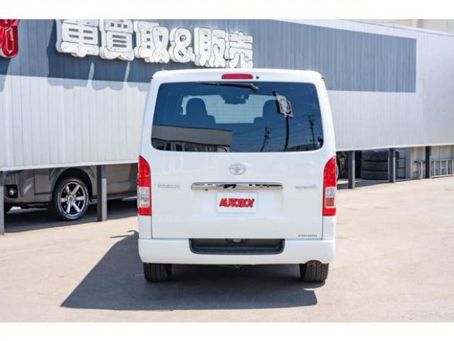 ハイエースバン2.8 スーパーGL ダークプライムII ロングボディ ディーゼルターボ 4WD　モデリスタフロントスポイラー　ワーク18インチAW　8インチナビTV 両側電動パワースライドドア 415COBRAフラットキット(ベッドキット) 2800