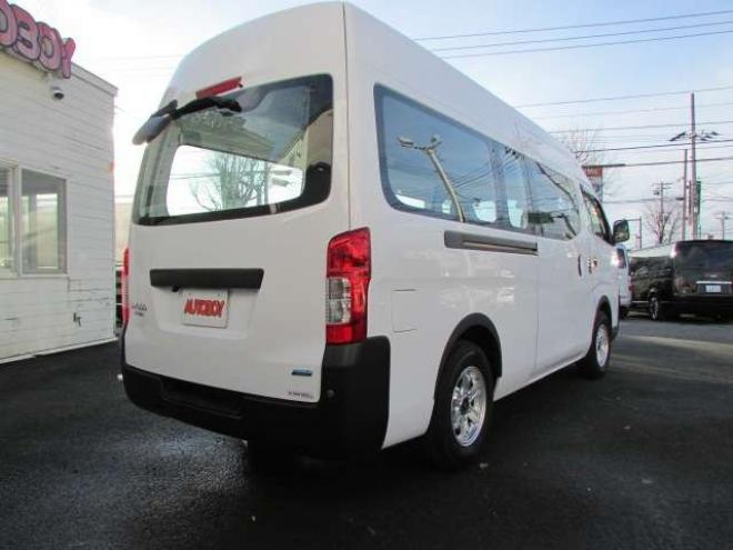 キャラバンNV350 2.5 DX スーパーロングボディ ハイルーフ ディーゼルターボ 4WD　パートタイム4WD/ETC/フルセグTV/バックカメラ/キーレス/純正エンジンスターター/両側スライドドア 2500