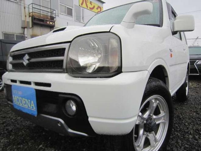 ジムニーワイルドウインド 4WD　社外アルミ ナビ&フルセグTV エンジンスターター シート&ミラーヒーター フォグ ドアバイザー ABS スタッドレス+アルミセット積込み 1年間走行無制限保証付 660