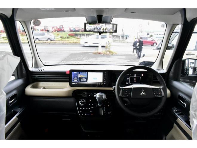 デリカミニデリマルパッケージ　4WD　新車展示　寒冷地仕様　12.3インチメーカーナビ　ETC2.0　純正ドライブレコーダー　イエローデカールパック