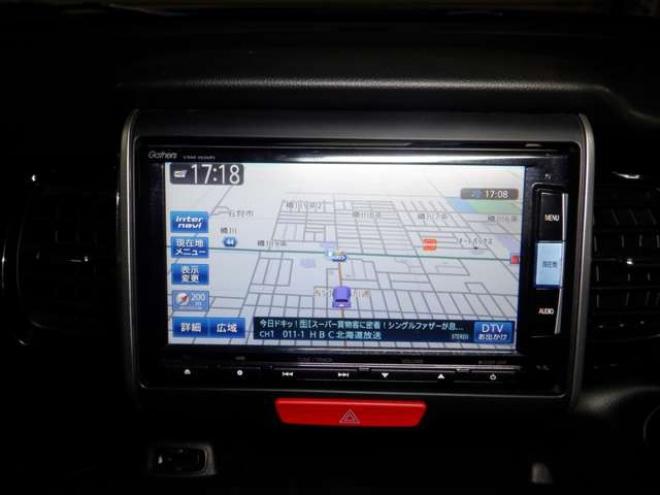 N-BOXカスタムG ターボSSパッケージ 4WD　ナビ・TV・Bluetooth・Bカメラ・両側電動・車検新規2年・ターボ・リアモニター・前席シートヒーター・CTBA・Aストップ・HID・オートライト 660