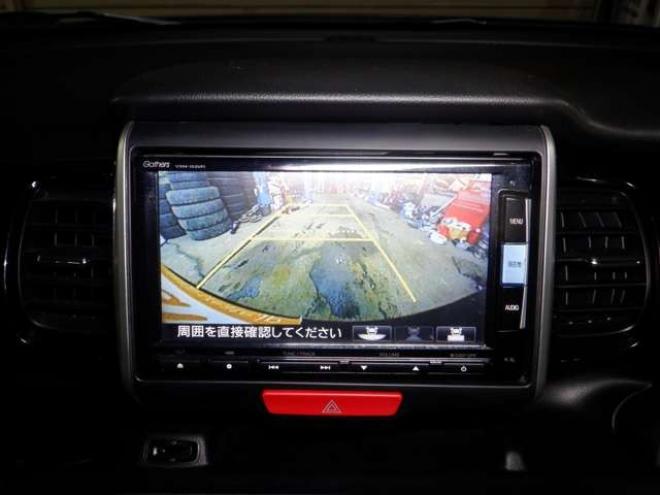 N-BOXカスタムG ターボSSパッケージ 4WD　ナビ・TV・Bluetooth・Bカメラ・両側電動・車検新規2年・ターボ・リアモニター・前席シートヒーター・CTBA・Aストップ・HID・オートライト 660
