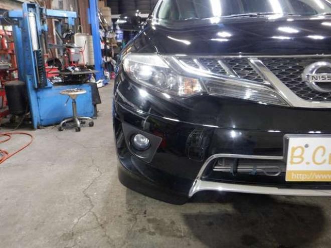 ムラーノ2.5 250XV FOUR 4WD　4WD　後期型　MOPナビ　フルセグTV　B/T　バックカメラ　サイドカメラ　ETC　クルコン　サンルーフ　革シート　シートヒーター　前席パワーシート　ルーフレール　HID　フォグランプ　プッシュスタート 2500