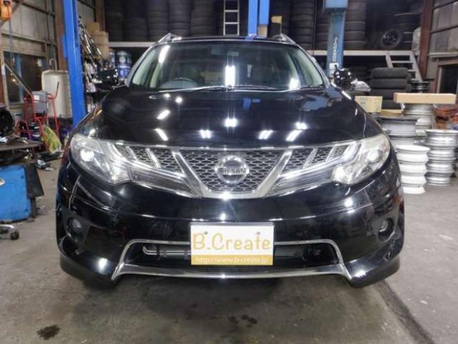 ムラーノ2.5 250XV FOUR 4WD　4WD　後期型　MOPナビ　フルセグTV　B/T　バックカメラ　サイドカメラ　ETC　クルコン　サンルーフ　革シート　シートヒーター　前席パワーシート　ルーフレール　HID　フォグランプ　プッシュスタート 2500