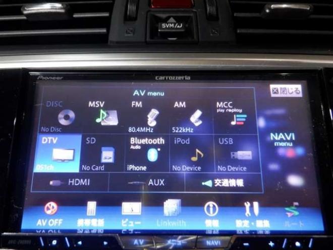 レヴォーグ1.6 GT-S アイサイト 4WD　ナビ・B/T・TV・Bカメラ・ETC・クルコン　本州仕入　USB接続　バックカメラ　サイドカメラ　パワーシート　BSM　LEDヘッドライト　フォグ 1600