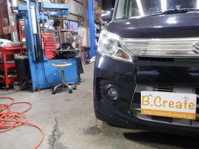 スペーシアカスタム XS 4WD　SDナビ・DTV・USB接続・4WD・パワースライドドア・シートヒーター・HID・フォグランプ・スマートキー・プッシュスタート 660