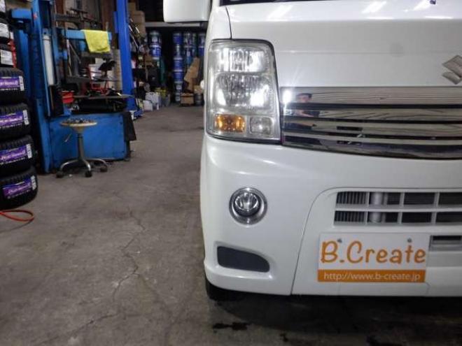 エブリィワゴン PZターボ ディスチャージヘッドランプ装着車 4WD　本州仕入・ナビ・TV・Bカメラ・パワスラ・シートヒーター・キーレス・HID・ETC・社外エンスタ・フォグランプ・オートエアコン・リアヒーター・電動格納・ドアバイザーDVD再生 660