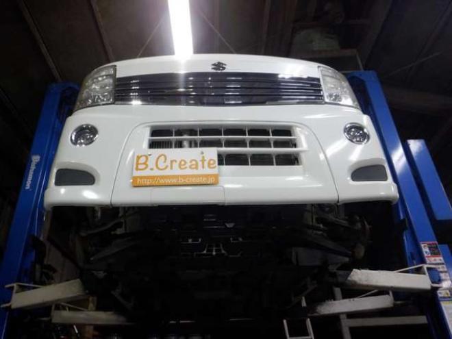 エブリィワゴン PZターボ ディスチャージヘッドランプ装着車 4WD　本州仕入・ナビ・TV・Bカメラ・パワスラ・シートヒーター・キーレス・HID・ETC・社外エンスタ・フォグランプ・オートエアコン・リアヒーター・電動格納・ドアバイザーDVD再生 660