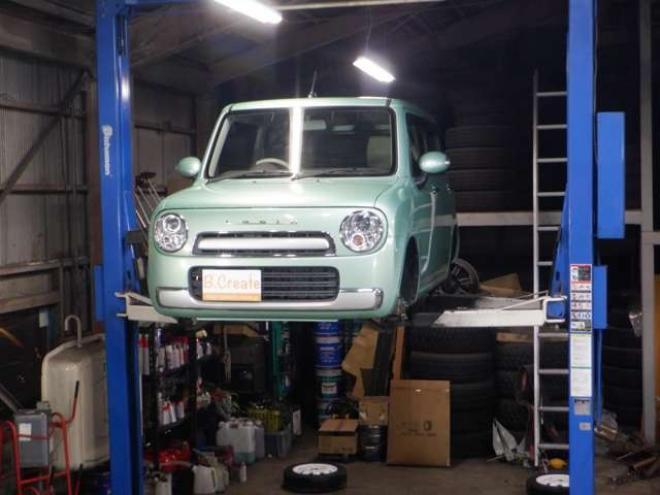 ラパンショコラ X 4WD　ナビ・TV・DVD再生・バックカメラ・スマートキー・プッシュスタート・HID・シートヒーター・アイドリングストップ・ETC・社外エンスタ・ベンチシート・ドアバイザー・オートライト 660