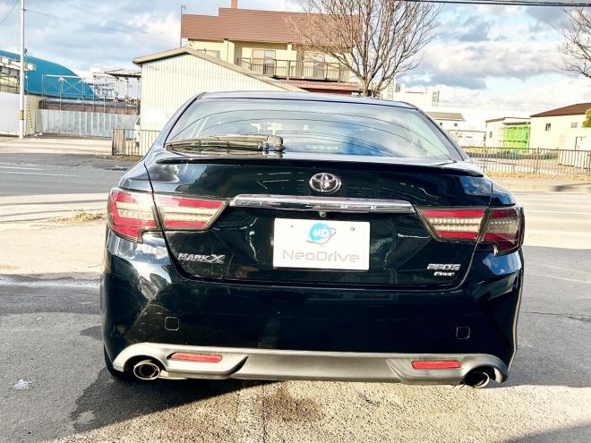 マークX2.5 250S Four 4WD　本州仕入　純正ナビ　軽減ブレーキ　社外ライト　スマートキー　シートヒーター　クルーズコントロール　バックカメラ　純正アルミ　MTモード付　フォグ　レーンキープアシスト　HID　盗難防止装置　パワーシート 2500 ５Dr