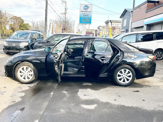 マークX2.5 250S Four 4WD　本州仕入　純正ナビ　軽減ブレーキ　社外ライト　スマートキー　シートヒーター　クルーズコントロール　バックカメラ　純正アルミ　MTモード付　フォグ　レーンキープアシスト　HID　盗難防止装置　パワーシート 2500 ５Dr