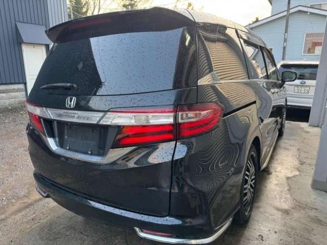 オデッセイ2.4 アブソルート EX 4WD　両側Pスライド　ナビ　TV　Bカメラ　Bluetooth　ハーフレザーシート 2400