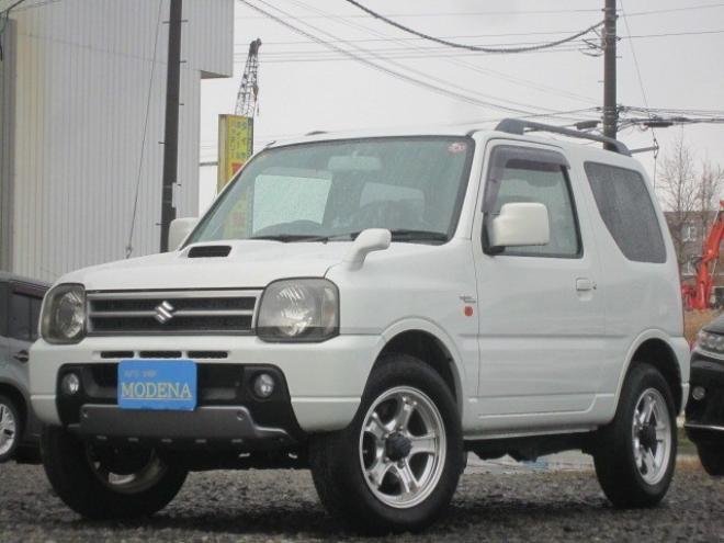 ジムニーワイルドウインド 4WD　社外アルミ ナビ&フルセグTV エンジンスターター シート&ミラーヒーター フォグ ドアバイザー ABS スタッドレス+アルミセット積込み 1年間走行無制限保証付 660