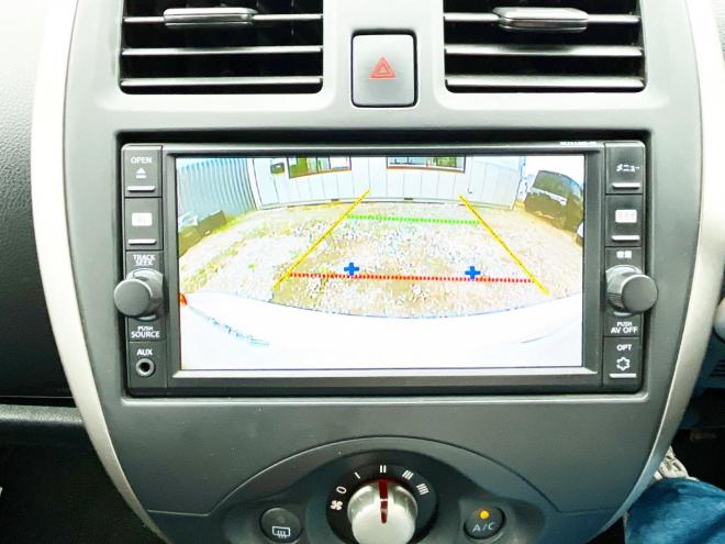 マーチ5ドア1.2X FOUR Vセレクション 4WD　ローンが不安な方＜優遇ローン＞　1年保証付 寒冷地仕様　純正ナビ