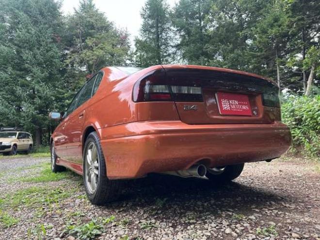 レガシィB4 2.0 RS タイプB 4WD　社外スターター　パワステ　パワーウィンドウ　純正エアロ　純正アルミ　ABS　キーレス　記録簿　電動シート　純正オーディオ 2000