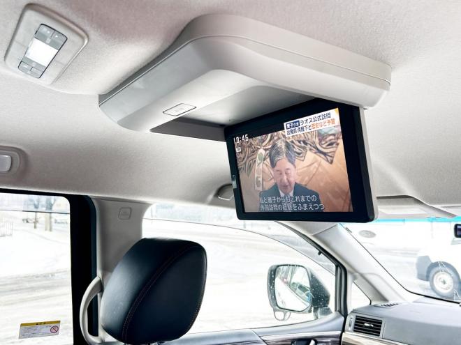 エルグランド2.5 250ハイウェイスター 4WD ローンが不安な方＜優遇ローン＞ 寒冷地仕様　純正ナビ　後席モニター　バックカメラ　両側パワースライド 4WD 2500 5Dr