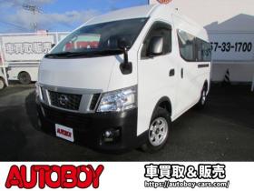 キャラバン　NV350 2.5 DX スーパーロングボディ ハイルーフ ディーゼルターボ 4WD　パートタイム4WD/ETC/フルセグTV/バックカメラ/キーレス/純正エンジンスターター/両側スライドドア 2500