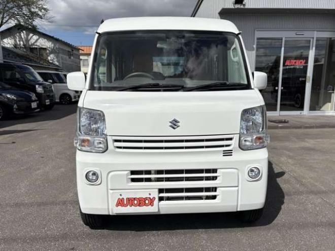 エブリィジョイン ターボ ハイルーフ 4WD　革調シートカバー　Body Lineベッドキッド　デイトナ15インチAW　キーレス　バックカメラ　Panasonicメモリナビ　Bluetooth　FM/AM　横滑り防止　衝突被害軽減システム　フォグランプ 660