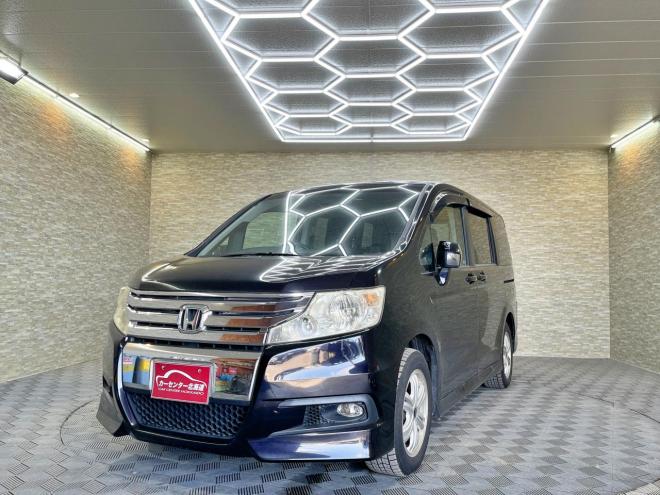 ステップワゴン2.0スパーダZ 4WD 5年保証 スマキー 両側パワスラ ナビ ETC 寒冷地仕様 禁煙 車検整備2年付 修復歴無