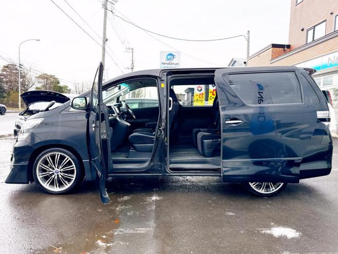 ヴェルファイア2.4Z 4WD　ローンが不安な方＜優遇ローン＞　本州仕入 モデリスタエアロ　後期型　純正ナビ　後席モニター　パワースライド 4WD 2400 5Dr