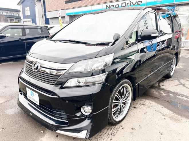 ヴェルファイア2.4Z 4WD　ローンが不安な方＜優遇ローン＞　本州仕入 モデリスタエアロ　後期型　純正ナビ　後席モニター　パワースライド 4WD 2400 5Dr