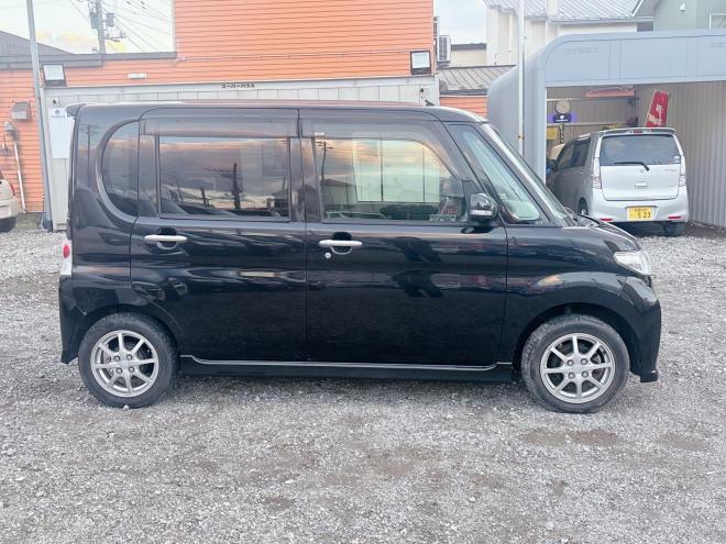 タント660カスタムX 4WD　ローンが不安な方＜優遇ローン＞寒冷地仕様　片側Pスラ　社外ナビ 4WD 660 5Dr