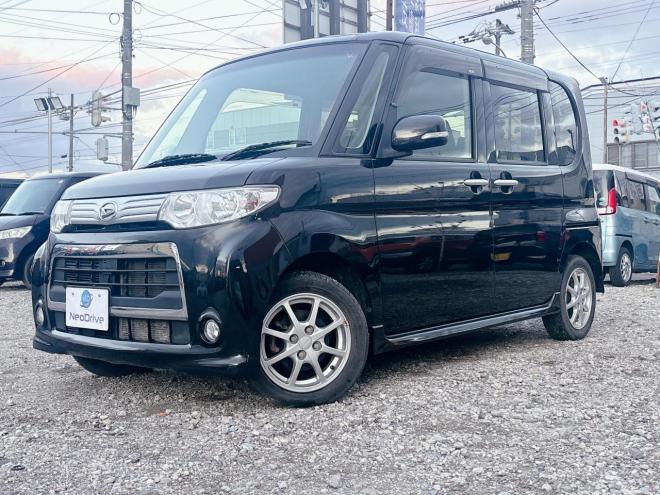 タント660カスタムX 4WD　ローンが不安な方＜優遇ローン＞寒冷地仕様　片側Pスラ　社外ナビ 4WD 660 5Dr