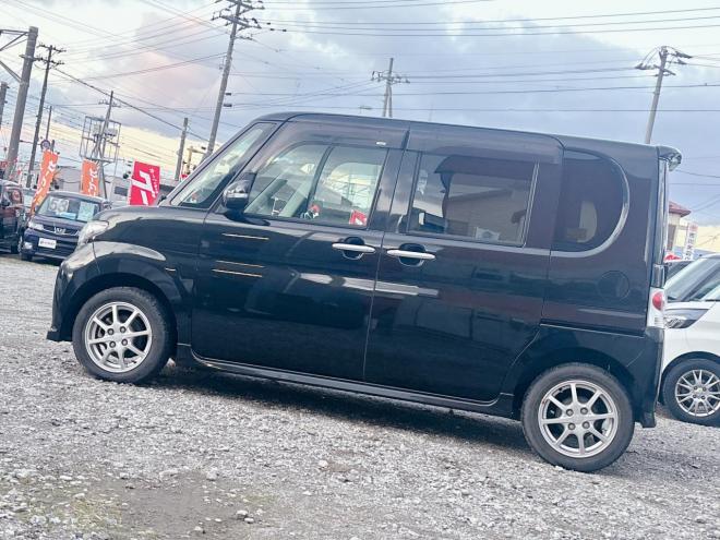 タント660カスタムX 4WD　ローンが不安な方＜優遇ローン＞寒冷地仕様　片側Pスラ　社外ナビ 4WD 660 5Dr