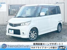 ルークス　660ハイウェイスター 4WD　ローンが不安な方＜優遇ローン＞本州仕入 1年保証　寒冷地仕様　社外ナビ