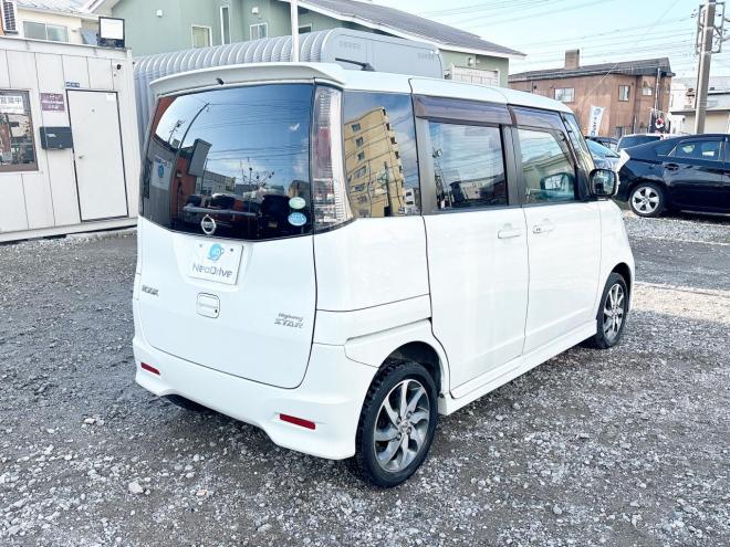 ルークス660ハイウェイスター 4WD　ローンが不安な方＜優遇ローン＞本州仕入 1年保証　寒冷地仕様　社外ナビ