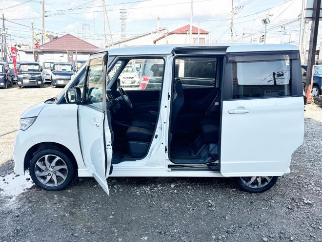 ルークス660ハイウェイスター 4WD　ローンが不安な方＜優遇ローン＞本州仕入 1年保証　寒冷地仕様　社外ナビ