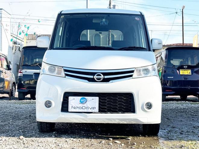 ルークス660ハイウェイスター 4WD　ローンが不安な方＜優遇ローン＞本州仕入 1年保証　寒冷地仕様　社外ナビ