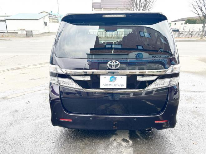 ヴェルファイア2.4Zゴールデンアイズ 4WD ローンが不安な方＜優遇ローン＞後期型　アルパイン8型ナビ　後席モニター　フルセグTV　両側パワースライド　電動リアゲート　HID　スマートキー　コーナーセンサー　　ハーフレザー 4WD 2400 5Dr