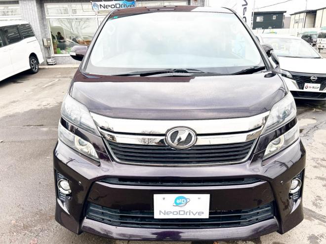 ヴェルファイア2.4Zゴールデンアイズ 4WD ローンが不安な方＜優遇ローン＞後期型　アルパイン8型ナビ　後席モニター　フルセグTV　両側パワースライド　電動リアゲート　HID　スマートキー　コーナーセンサー　　ハーフレザー 4WD 2400 5Dr