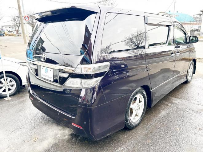 ヴェルファイア2.4Zゴールデンアイズ 4WD ローンが不安な方＜優遇ローン＞後期型　アルパイン8型ナビ　後席モニター　フルセグTV　両側パワースライド　電動リアゲート　HID　スマートキー　コーナーセンサー　　ハーフレザー 4WD 2400 5Dr