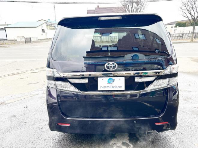 ヴェルファイア2.4Zゴールデンアイズ 4WD ローンが不安な方＜優遇ローン＞後期型　アルパイン8型ナビ　後席モニター　フルセグTV　両側パワースライド　電動リアゲート　HID　スマートキー　コーナーセンサー　　ハーフレザー 4WD 2400 5Dr