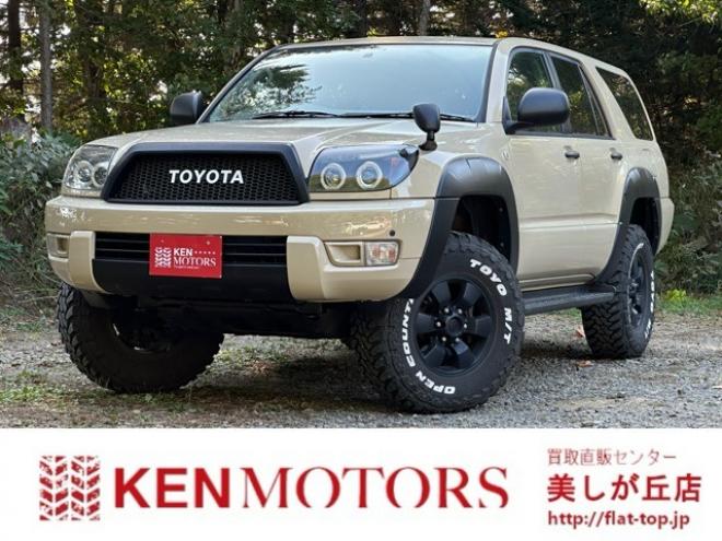 ハイラックスサーフ2.7 SSR-X アメリカンバージョン 4WD　コンビハンドル　社外ナビ　バックカメラ　ETC　社外スターター　社外ヘッドライト　シートカバー　パワーウィンドウ　パワステ　純正アルミ　ABS　キーレス　社外テール　社外グリル 2700