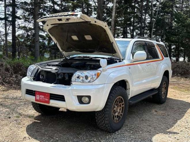 ハイラックスサーフ2.7 SSR-X リミテッド 4WD　リフトアップ/社外ナビ/PS/PW/AW/Bカメラ 2700